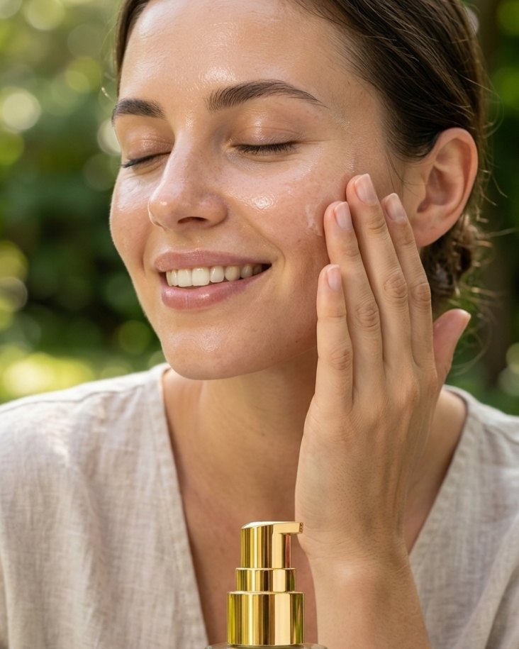 Wild Anatolian red clover in bloom