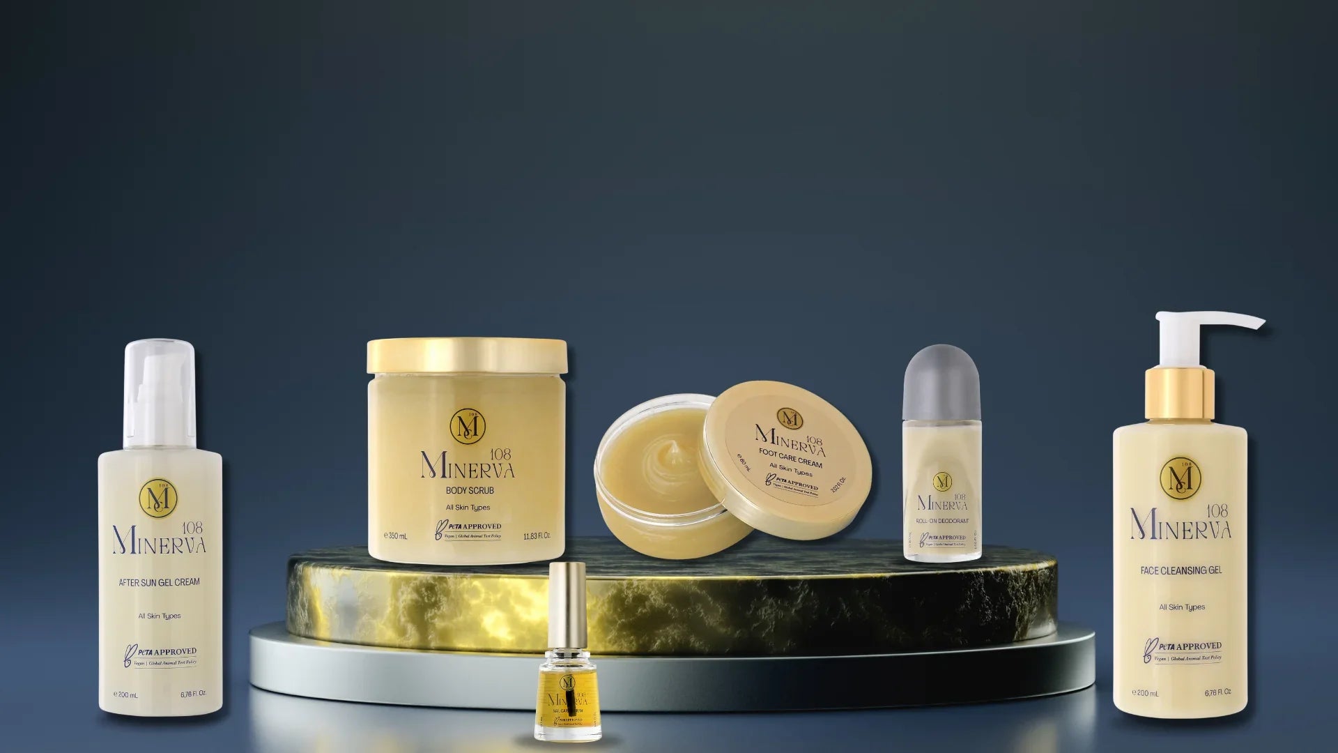 Minerva108 body care collection