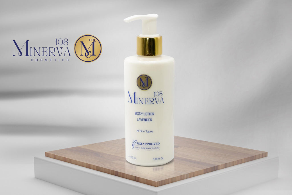 Minerva108 Body Lotion – Lavender, Vegan Long-Lasting Hydration (200 ml)
