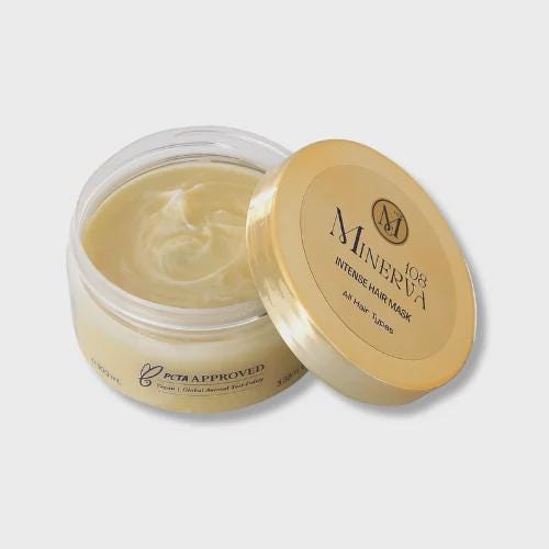 Minerva108 Intensive Hair Care Mask, Vegan Deep Conditioning Repair (100 ml / 200 ml)