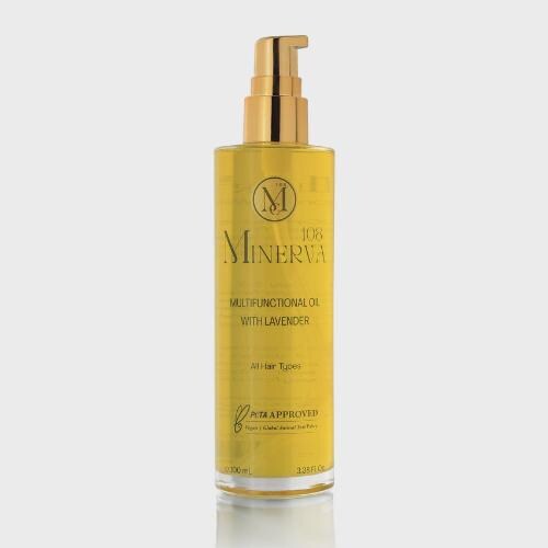 Minerva108 Multi-Functional Beauty Oil – Lavender, Hair Face Body (100 ml)