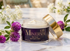 Minerva108 Red Clover Dark Spot Cream 50 ml open jar, part of the Radiance Duo set