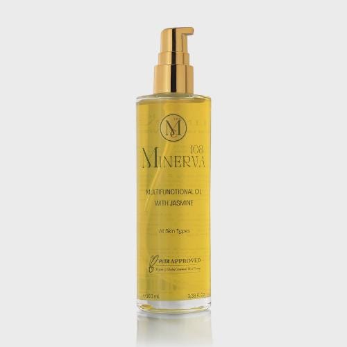 Minerva108 Multi-Functional Beauty Oil – Jasmine, Hair Face Body (100 ml)
