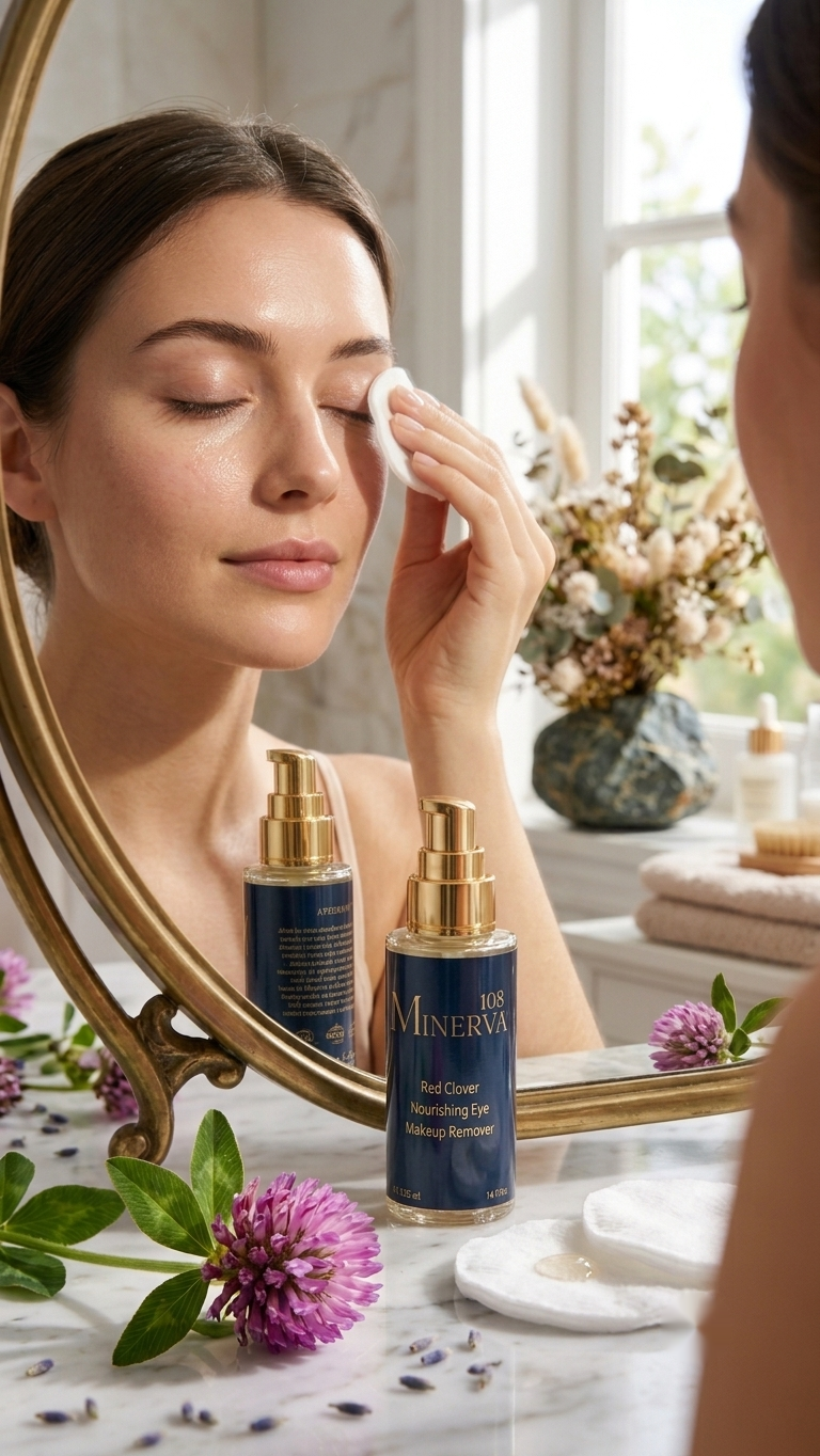 Minerva108 Red Clover Gentle Eye Makeup Remover kullanımı