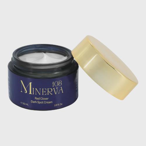 Minerva108 Red Clover Anti-Dark Spot Cream, Vegan Brightening (50 ml)