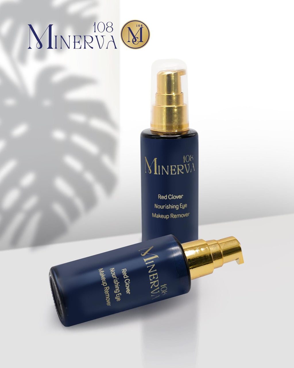 Minerva108 Red Clover Gentle Eye Makeup Remover, Vegan Nourishing (50 ml)