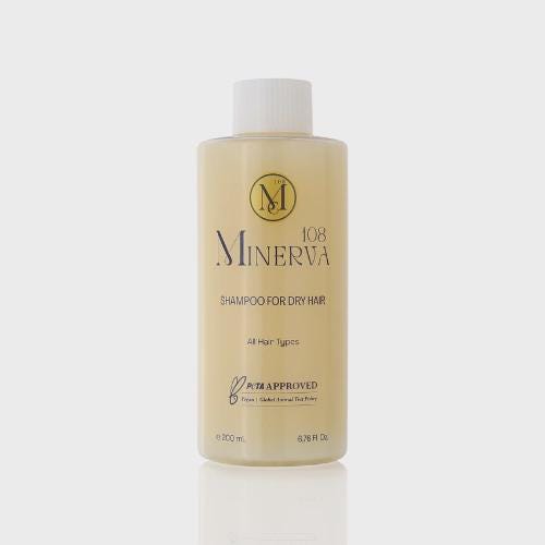 Minerva108 Shampoo for Dry Hair, Vegan Hydrating Care (200 ml)