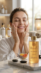 Minerva108 Facial Cleansing Gel kullanımı, yüz temizleme