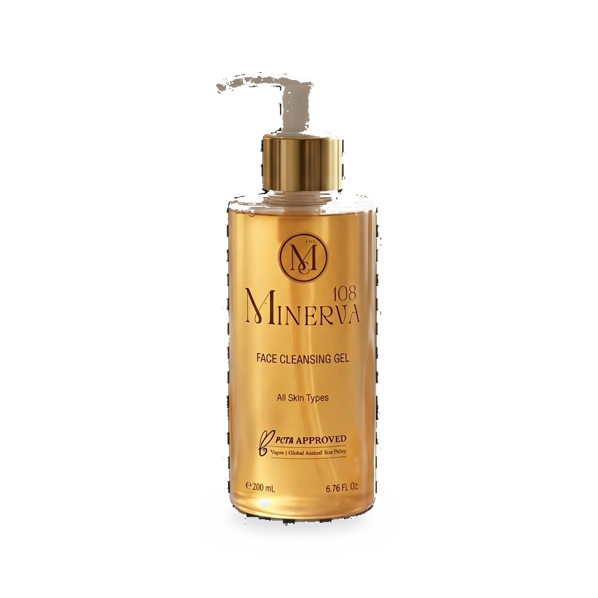 Minerva108 Facial Cleansing Gel 200 ml, ürün görseli