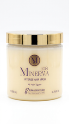Minerva108 Intensive Hair Care Mask, Vegan Deep Conditioning Repair (100 ml / 200 ml)