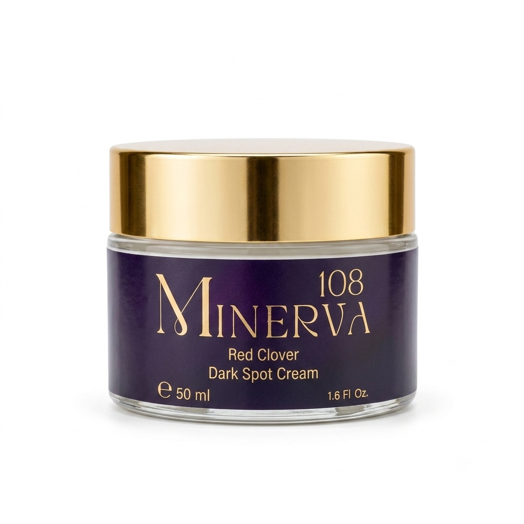 Minerva108 Red Clover Dark Spot Cream, 50 ml jar