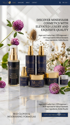 Minerva108 red clover radiance duo hyaluronic acid serum anti dark spot cream set 20 ml 50 ml