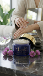Minerva108 red clover anti aging hand cream vegan moisturizer 50ml